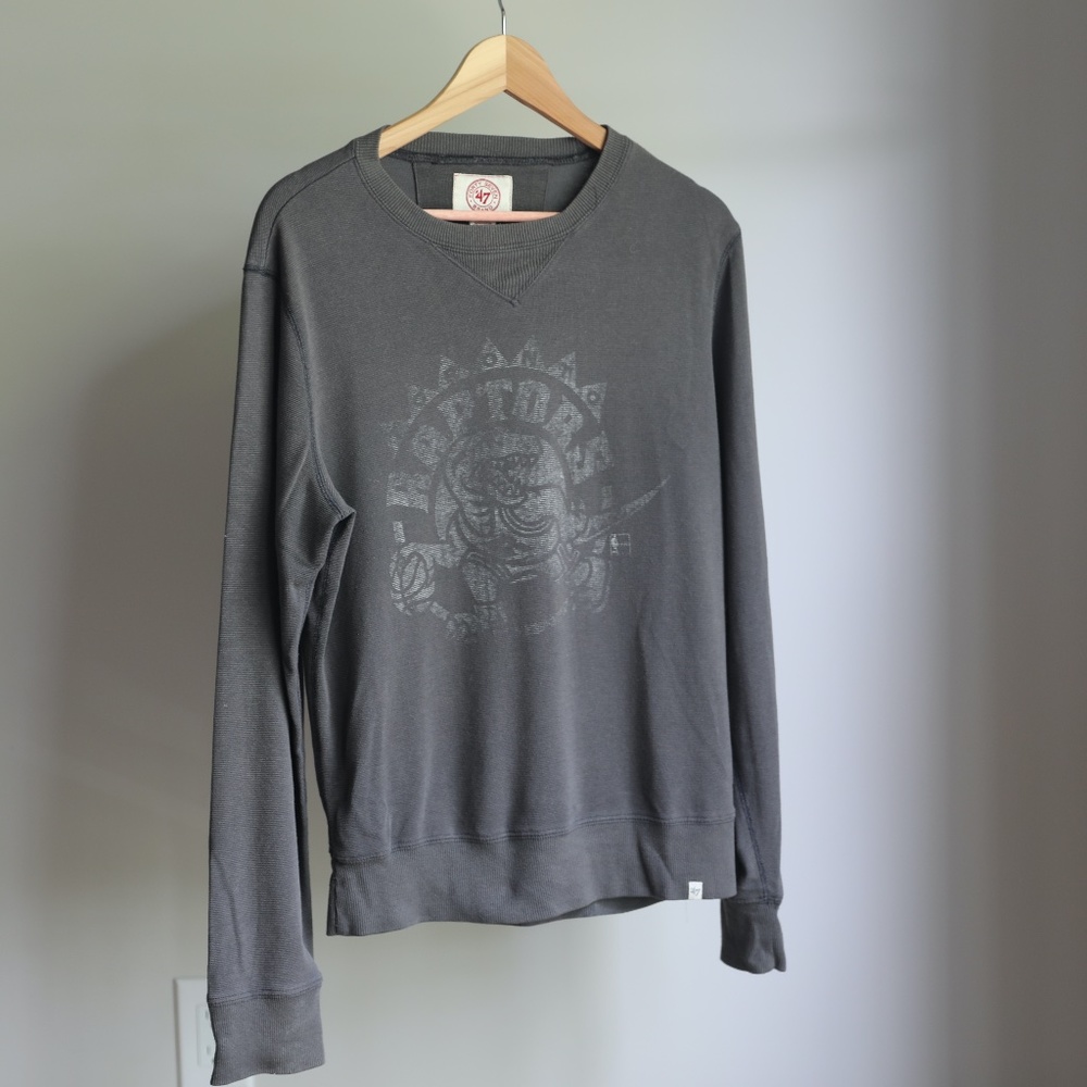 47 Brand Faded Toronto Raptors Crewneck